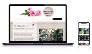 site vitrine fleuriste VITRE ILLE ET VILAINE